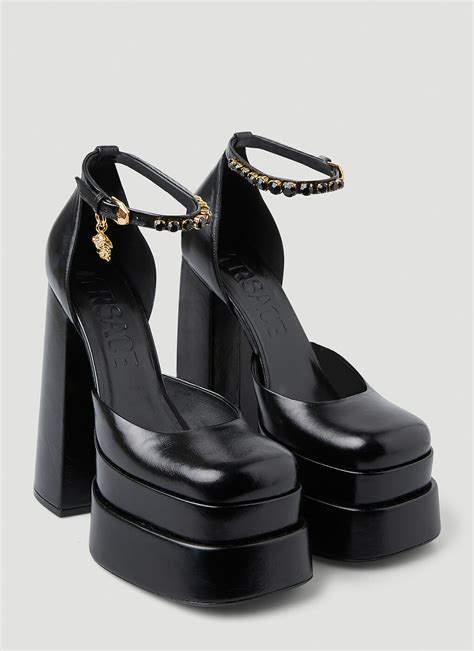 platform heels tacchi versace